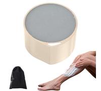 Dual-Side Nano Skin Perfect Tool, 2 in 1 Crystal Hair Eraser for Hair Removal, Reusable Hair Removal Device, Crystal Hair Eraser for Women and Men, for Back Arms Legs Feet (Gold)
