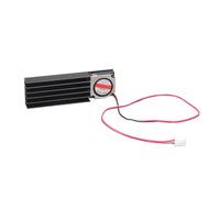 Dual-Sided Aluminum SSD Cooler With 5V Fan For NVMe 2280 Enhanced Thermal Control XH2.54mm NVMe SSD Coolers With Thermal Pad