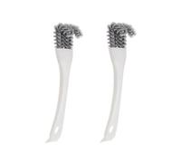 Dual-Sided Birdcage Brush 2PCS Heavy Duty Scrubber For Removing Debris From Aviaries & Pet Enclosures Bird Cage Accessories