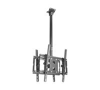 Dual-Sided Ceiling Tv Mount Bracket, Adjustable Tilt & Rotation, Fits 32-70 Inch Led Tvs, Heavy-Duty Expansion Screw Fixing, 1.5M Long, Perfect For Home & Office Use,2.5m