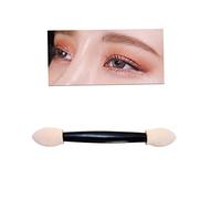 Dual Sided Eyeshadow Brushes 50 Pack Eyeshadow Brushes Disposable Dual Sided Eyeshadow Brush Sponge Tipped Oval Makeup Applicator Makeup Brush
