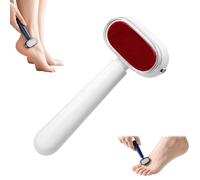 Dual-Sided Foot Callus Remover, Manual Foot Scraper，B,1PC | Replaceable Stainless Steel Blade Scraper With 2 Replacement Heads,Portable Foot File Callus Remover for Dry Dead Skin