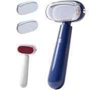 Dual-Sided Foot Callus Remover, Tool for Gently Removing Skin，Blue | Foot Scraper for Callus Removal, Stainless steel heel grinder with replaceable blade, buffs rough heel and cracked foot skin