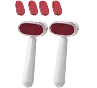 Dual-Sided Foot Callus Remover, Tool for Gently Removing Skin，red,2pcs | Foot Scraper for Callus Removal, Stainless steel heel grinder with replaceable blade, buffs rough heel and cracked foot skin