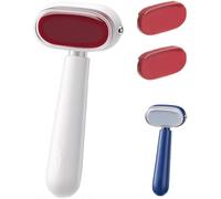 Dual-Sided Foot Callus Remover, Tool for Gently Removing Skin，red | Foot Scraper for Callus Removal, Stainless steel heel grinder with replaceable blade, buffs rough heel and cracked foot skin