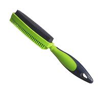 Dual-Sided Silicone Pet Hair Removal Brush - Reusable Dog & Cat Hair Remover for Furniture, Carpets, Clothes & Grooming | Static-Charged Rubber Broom with Massage Effect