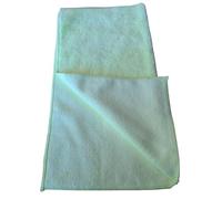 Dual Sided Terry Microfibre Cleaning Cloths 450 GSM 40x40cm Pack of 20 - Ultra Absorbent Lint Free (Yellow)