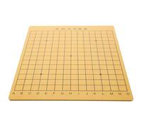 Dual Sided Wooden Chinese Chess Board for Home Use, Yellow