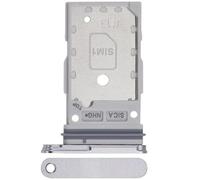 Dual SIM Card Tray for Samsung Compatible with Galaxy S25 / S25 Plus in Silver Shadow