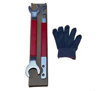 Dual Size 32mm 36mm Fan Nut Wrench for Mercedes(WITH GLOVES) | Double-ended 32mm/36mm, quick for thermo-viscous fan removal, fits for crescent openings, for bmw and for mercedes compatible