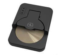 Dual Slot Coin Cell Charger Efficient Charging Tech(black Without wire) | Compact 4.8x3.2x1.3cm size, ABS material, fast charging tech, fits in pocket, travel friendly