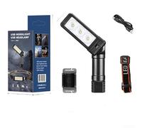 Dual Source Work Light with COB and LED Lighting, Magnetic Base for Hands Operation, 180 Degree Rotation, Charging, Suitable for Various Work Tasks (BL-5303)