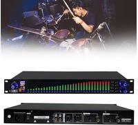 Dual Spectrum Audio Equalizer, Digital 31 Bands Audio Digital Effect DSP Equalizador Processor Stage KTV Sound (777s)