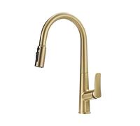Dual Spout Kitchen Water Filter Pull Out Sink Mixer Faucet for Pure Drinking Water G9/16 Connector Compatible Easy Install Modern Design High Flow Rate