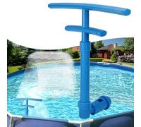 Dual Spray Pool Fountain with Adjustable Waterfall Aerator & Sprinkler, Universal Fit for Above Ground Pools, Swimming Pool Chiller Cools 10°F, Swimming Pool Accessories Pool Decor