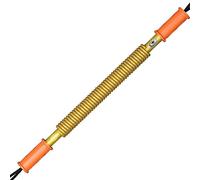 Dual Spring Chest Expander - Upper Body Workout Equipment for Strength Training Build Chest Shoulders Biceps & Forearms - Perfect for Home Fitness