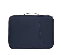 Dual Storage Portable Sleeve Pouch Suitable For Honor Pad X9a V9 X8a X9 9 8 11" 11.5" 12.1" Shockproof Tablet Cover Case(Navy,For Honor Pad 9)