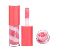 Dual-Swirl Lip Gloss Set | 80g Hydrating Glaze (Rose Quartz),clear lip gloss,lip plumper,12hr Gradient Shine - For Office Touch-Ups, Date Nights & Travel Essentials