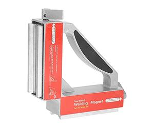 Dual Switch 90 Degrees Magnet Welding Device for Round Workpiece Fixation, Strong Magnetschweißer -Jig Holder for The Processing of Magnetic Material Welding