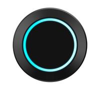 Dual System Global GPS Tracker Multi-user Round IP67 Waterproof | 240mAh Anti-Lost Locator for Pet Kids Luggage Key Finder Glow Ring Real-time Tracking