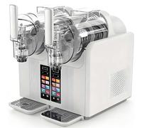 Dual Tank 2l Slushie & Soft Serve Ice Cream Machine 7 Presets White