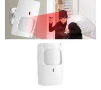Dual Technology PIR Infrared Microwave Motion Detection System, Wired Wall Mount Security Sensor with Pet Immune Motion Detector for Home Alarm