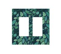 Dual-Texture Roman Frame Switch Plate - Premium Pc Wall Switch Cover with Full-Panel Embossed Print, Heavy-Duty 100°c Heat & Fade Resistant Design for Residential & Commercial Use