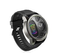 Dual Time Smart Watch - Hybrid Smartwatch Mens - Heart Rate Blood Pressure Monitor Activity Fitness Tracker Bluetooth Waterproof iOS Android Sleep Monitor Calorie Dual Time watches for Men
