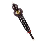 Dual-tone Cucurbit Flute Imitation Ebony C Key/B Flat Adult Beginner Cucurbit Flute Musical Instrument Professional Hulusi (Color : B flat)