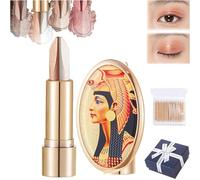 Dual-Tone Luxury Lazy Eyeshadow Stick, Apply Makeup In One Swipe,Dual-Tone Luxury Lazy Eyeshadow Stick,Two Tone Eyeshadow Stick With Mirror (03)