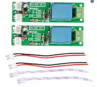 Dual Trigger 12V for Time Delay Relay Module 2-Pack Adjustable 0-60 Min Timer 10A Load Capacity Compact PCB for DIY Electronics