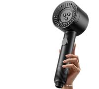 Dual-Turbo High-Pressure Shower Head, 7-Setting Handheld Sprayer with One-Click Pause & Filter System(G2)