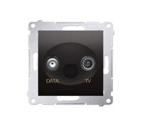 Dual TV/DATA Type F Antenna Female Simon 54 DAD1.01/48