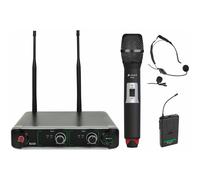 Chord | Dual UHF Combo Microphone Set | 863.42 & 864.3