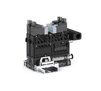 Dual-unit integrated vacuum generator with built-in silencer, no pressure gauge, high-frequency valve for integrated quiet operation.(SZK-15-86G-N-D02)