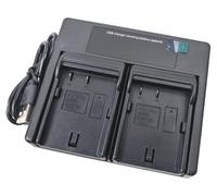 Dual USB Battery Charger for Panasonic DMW-BLF19 DMW-BLF19E DMW-BLF19PP DMW-BTC10E DC-G9 DC-G9GKK DMC-GH3 DMC-GH4 GH4H DMC-GH5 GH5S series Camera