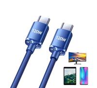 Dual USB C Distributor - 2 in 1 USB C Cable Adapter, USB Hub Type C Distributor | USB C Multiple Charger, Fast Charging Cable Type C - C USB Cable for Various Electronic Devices
