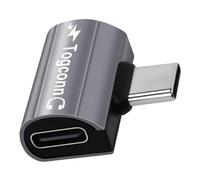 Dual USB C Headphone and Charger Adapter Splitter, 2-in-1 Type C to USB-C Audio Adapter with PD 60W Fast Charge, Type-C Splitter Dongle Converter for iPhone 16 Series, Galaxy S24/23, iPad Pro, Pixel 8