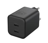Dual USB-C Wall power supply PD 3.0 / QC 45W 3A Ultra-Compact GaN