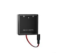 Dual USB Solar Charge Controller Voltage Regulator Module, 5V 3A Output with Intelligent Auto Restart Function, for DIY Solar Panel Assemblies & Mobile Device Charging, Black(Female)