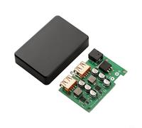 Dual USB Solar Charger Controller Regulator for Mobile Phone Laptop Camera, 12V-30V Input 5V 3A Output, 95% Efficiency Step Down Module for Industrial Use