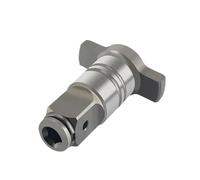 Dual Use Cordless Wrench Part 1/2 Square 1/4 Hex Adapter for 18V Electric Brushless Impact Wrench Shaft Power Tool Accessory
