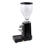 Dual-Use Electric Coffee Grinder - Commercial & Home Turkish Coffee Bean Mill with Professional Grade Burrs - Black