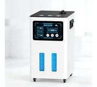Dual User Hydrogen Inhale, 900-4200ml/Min 3-Output Large Flow Water Ionizer with SPE/PEM Electrolysis 99.99% High Purity & Touch Display 6H Timer for Wellness Enthusiasts Family(1500ml)