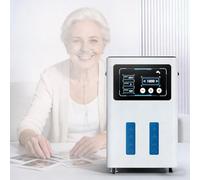 Dual User Hydrogen Inhaler, 900-4200ml/Min Hydrogen Inhalation Machine with SPE/PEM Tech 99.99% High Purity Output & Touch Display 6H Timer Easy to Use for Home Senior Care Facility(1200ml)