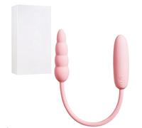 Dual Vibrator 10 Speed Double Head Jump Egg Bullet Dildo Vibrato,Rechargeable Anal Butt Plug Adult Sex Toy for Couple Men Women,App Control