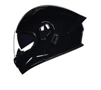 Dual Visor Modular Motorbike Helmet Lightweight Crash Flip Up Full Face Helmets with Anti fog Ventilation for Adult ATV Scooter Commuter Touring Ride