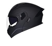 Dual Visor Modular Motorbike Helmet Lightweight Crash Flip Up Full Face Helmets with Anti fog Ventilation for Adult ATV Scooter Commuter Touring Ride