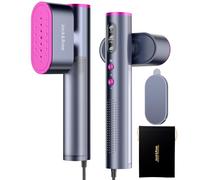 Dual Voltage Travel Steamer,100-240V Portable Garment Steamer Iron,2-in-1 Clothes Steamer Handheld,15S Fast Heat-up, Suitable forGlobal & Europe Travel, Home