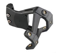 Dual Water Bottle Cage Extension Bracket for Bike Seatpost | ABS Bicycle Holder Mount with Copper Nuts for Cycling Accessories | Black